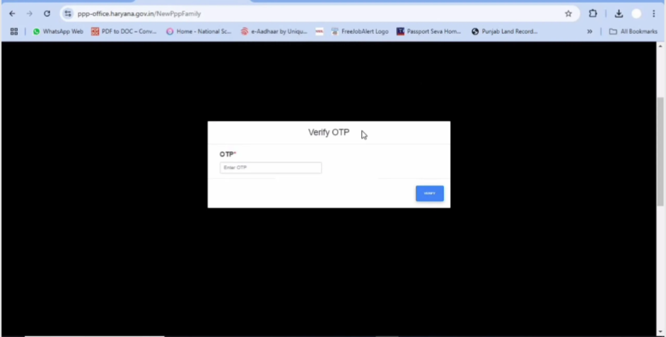 Haryana Family ID Login Registration Update and Status Check Guide