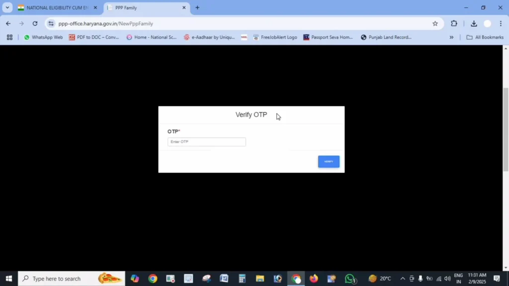 Haryana Family ID Registration