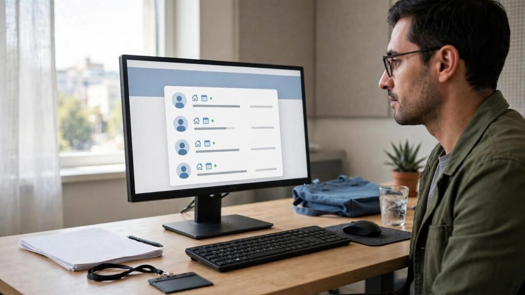 Citizen viewing the family member list after an Aadhaar search on the Mera Parivar portal
