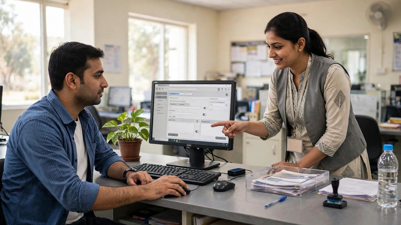 Citizen selecting the income-incorrect grievance type for a scheme on the PPP grievance portal